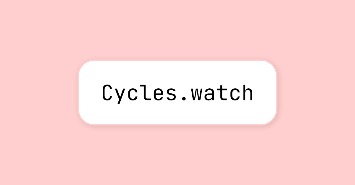 cycles.watch banner